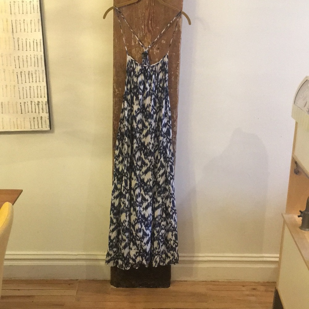 Pretty blue sundress with adjustable straps